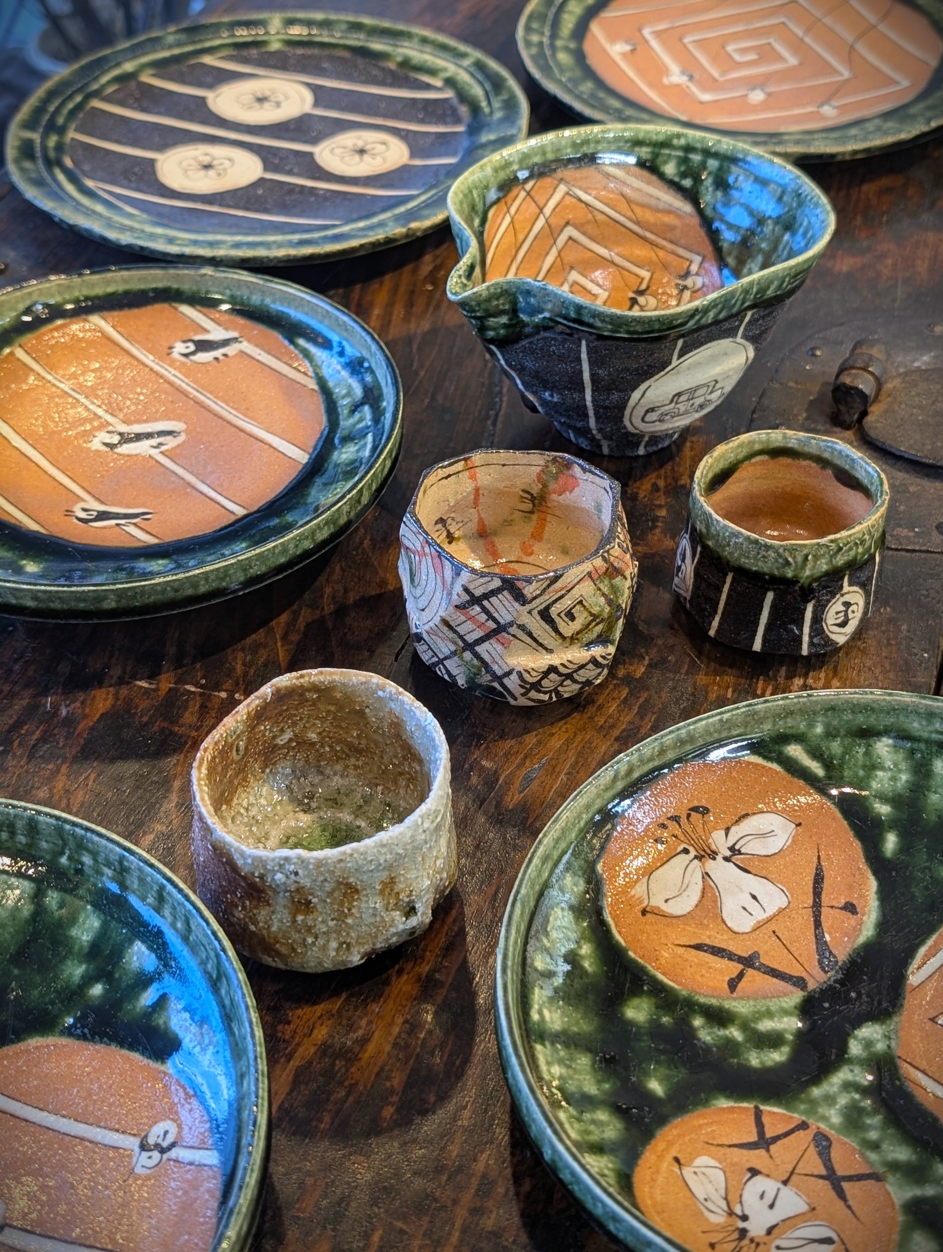 11-―織部・信楽― 澤克典  作陶展