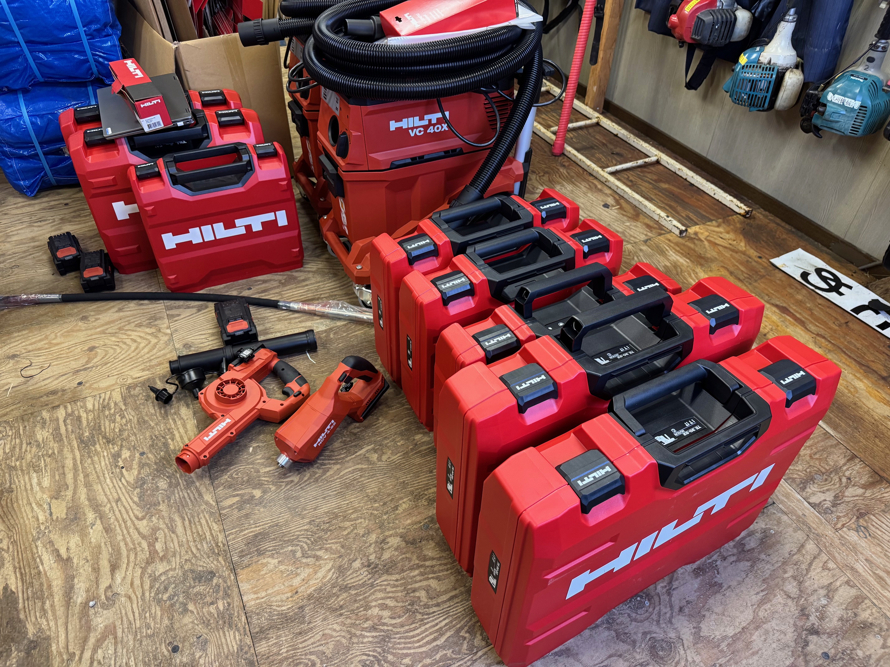 機械工具の導入