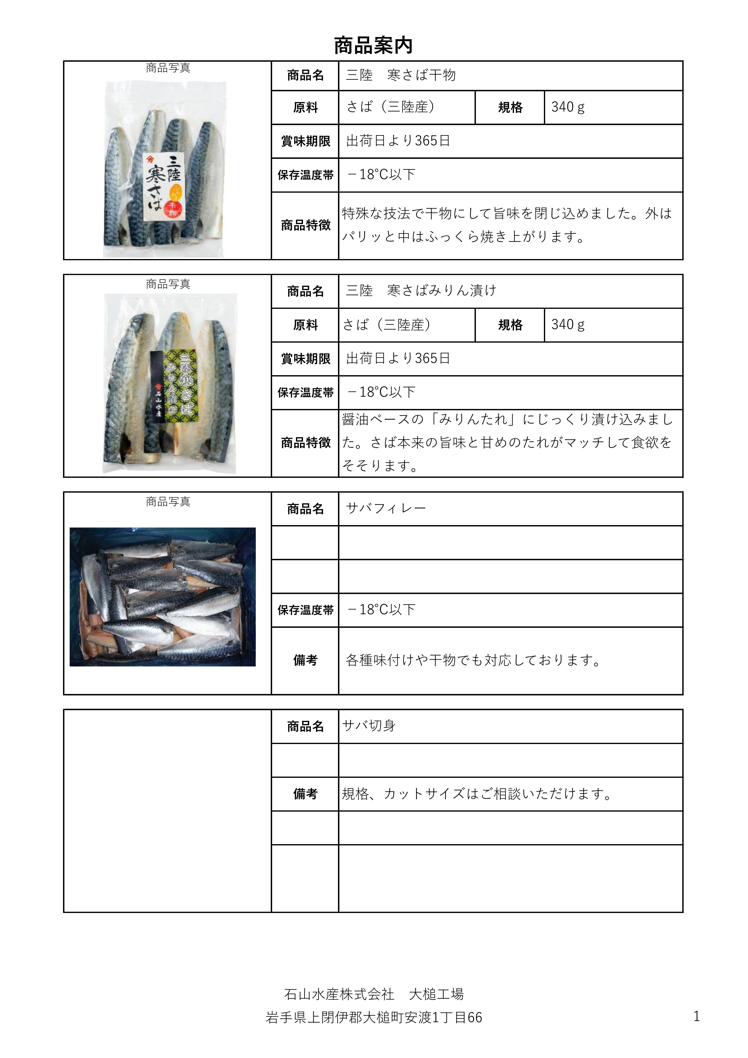 4-サバ製品