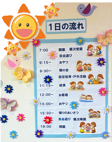 2-１日の流れ
