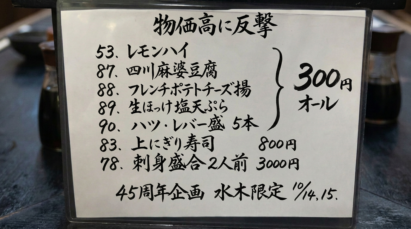 0-—物価高に反撃‼︎—