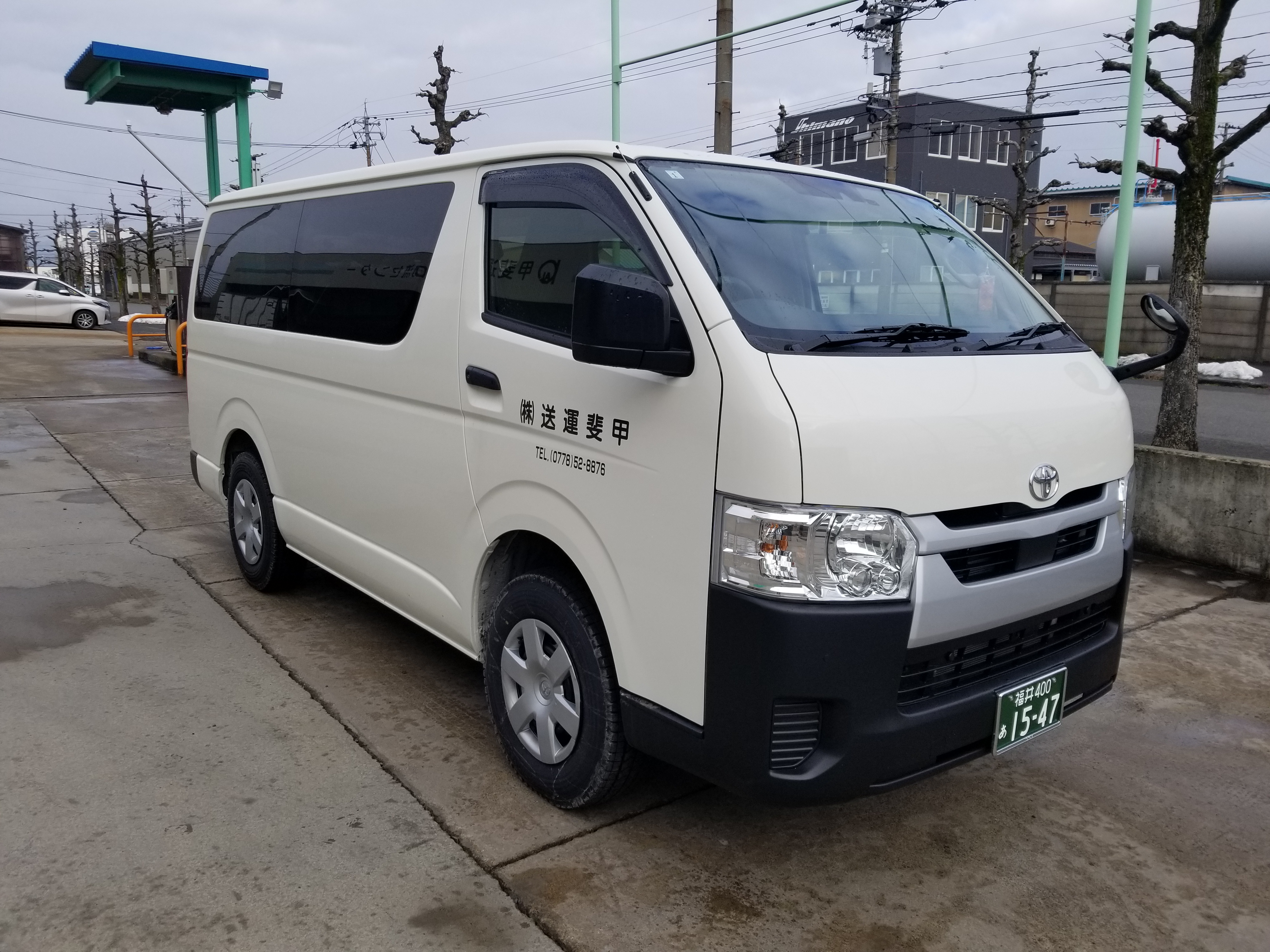 7-新しいハイエースが納車されました