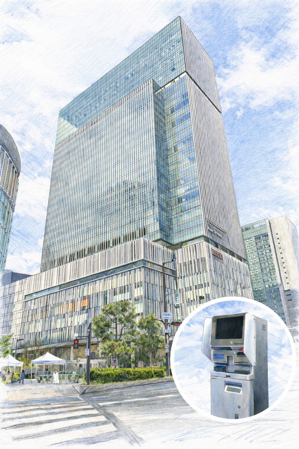 3-自動外貨両替機を設置