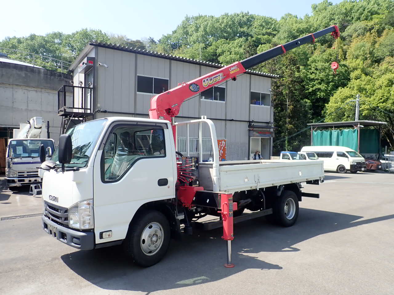ユニックラジコン H27イスズエルフ 2t 4段ラジコン | 再生中古トラック販売