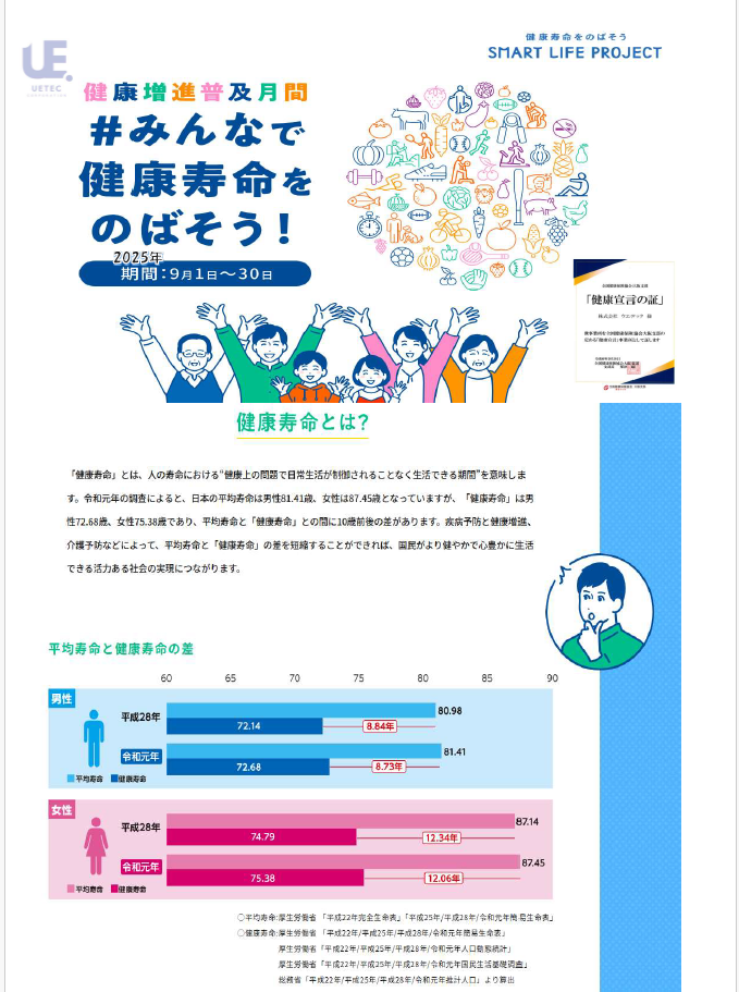 9月は健康増進普及月間