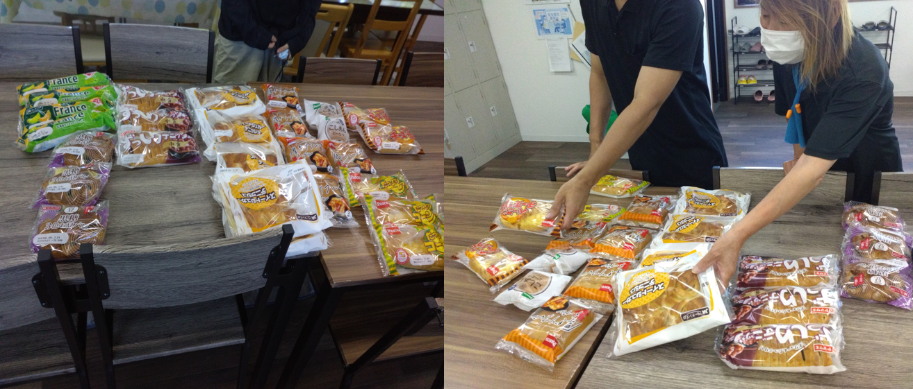 菓子パンの差し入れ、めちゃくちゃ助かりました！🍞