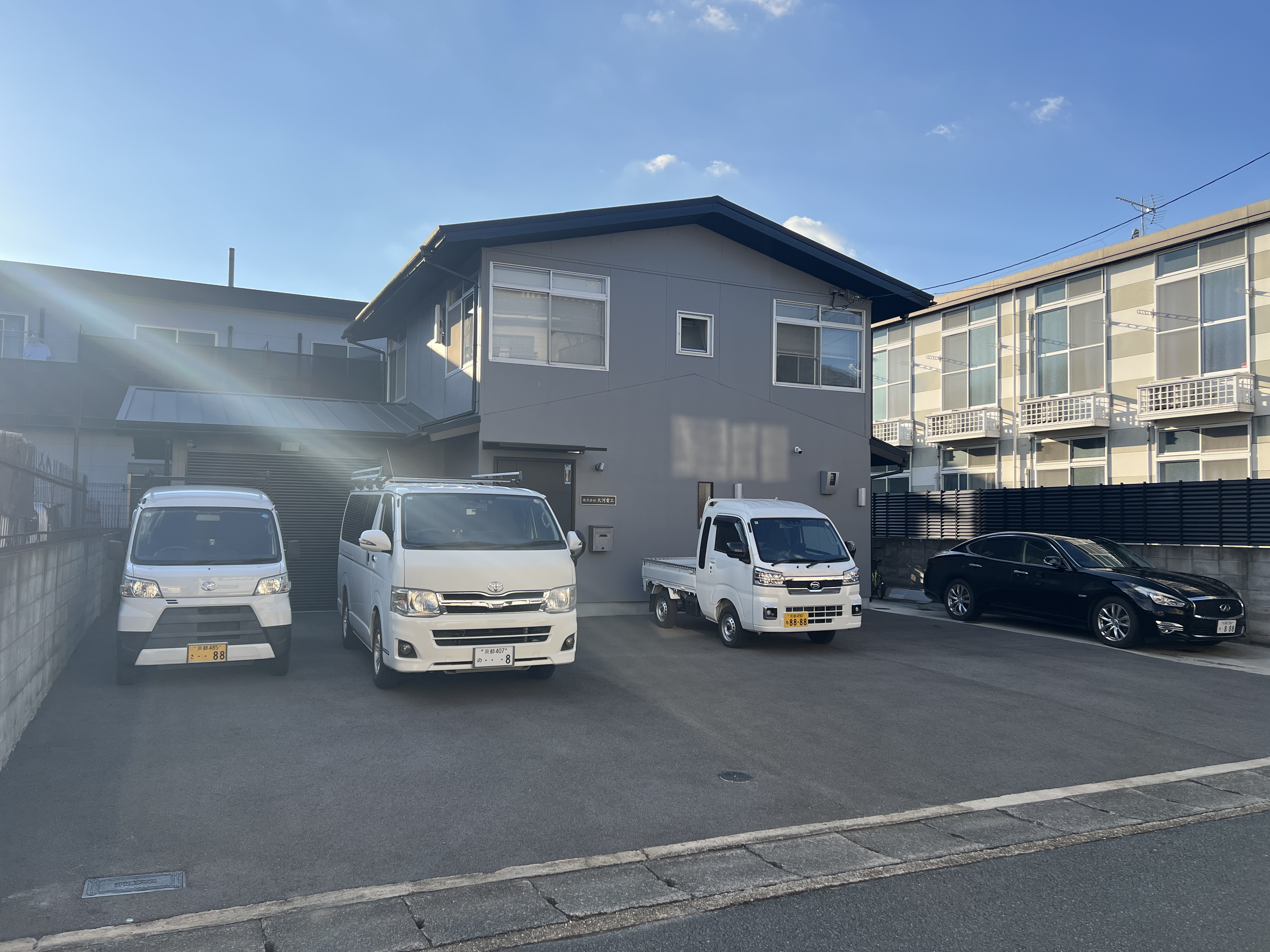 会社の建物