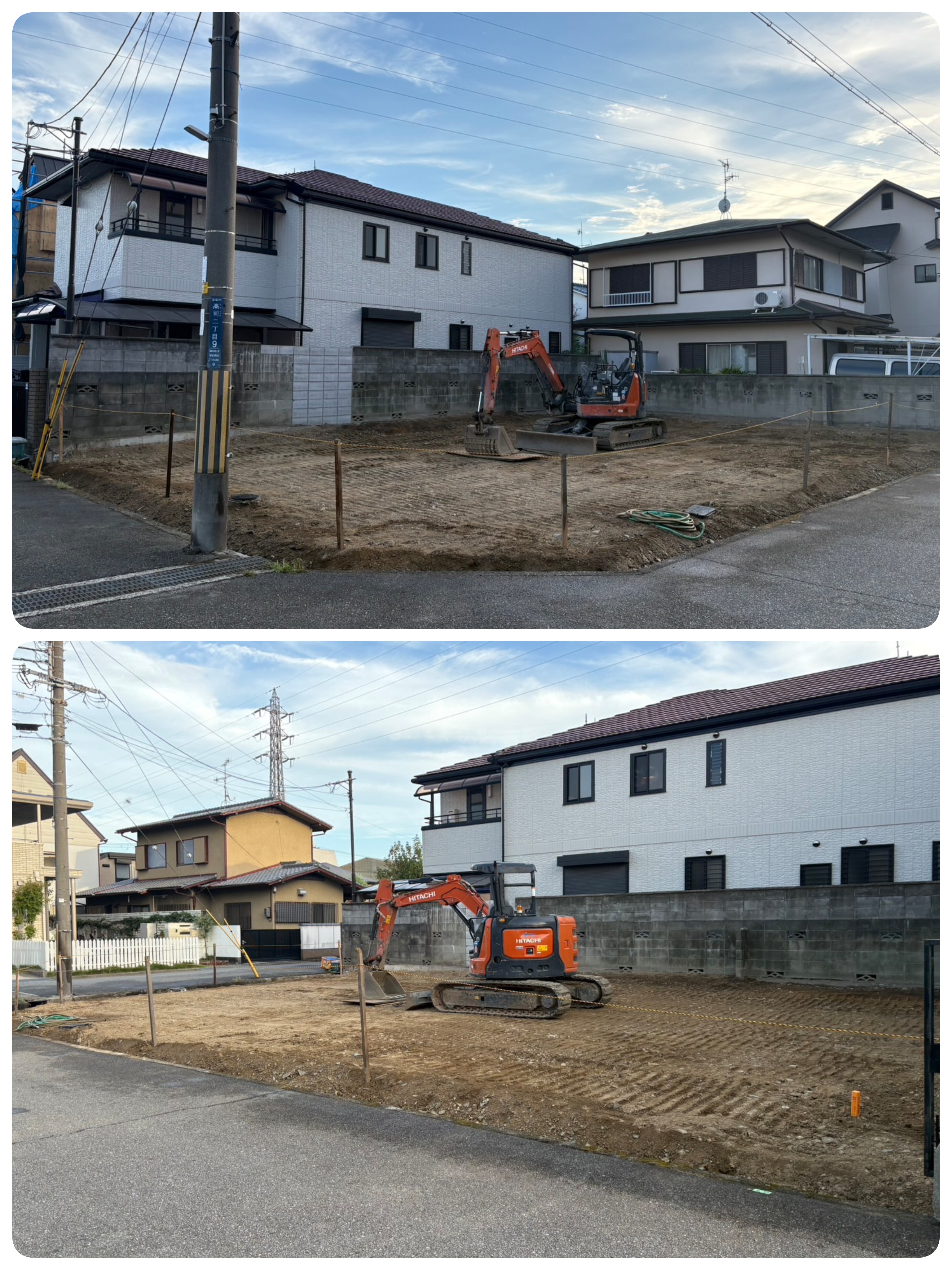 6-宝塚市 残土撤去工事 130㎡60立米