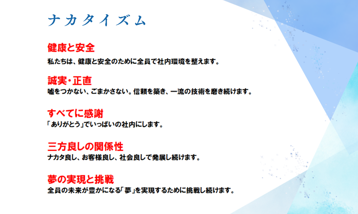 1-“ナカタイズム”　完成