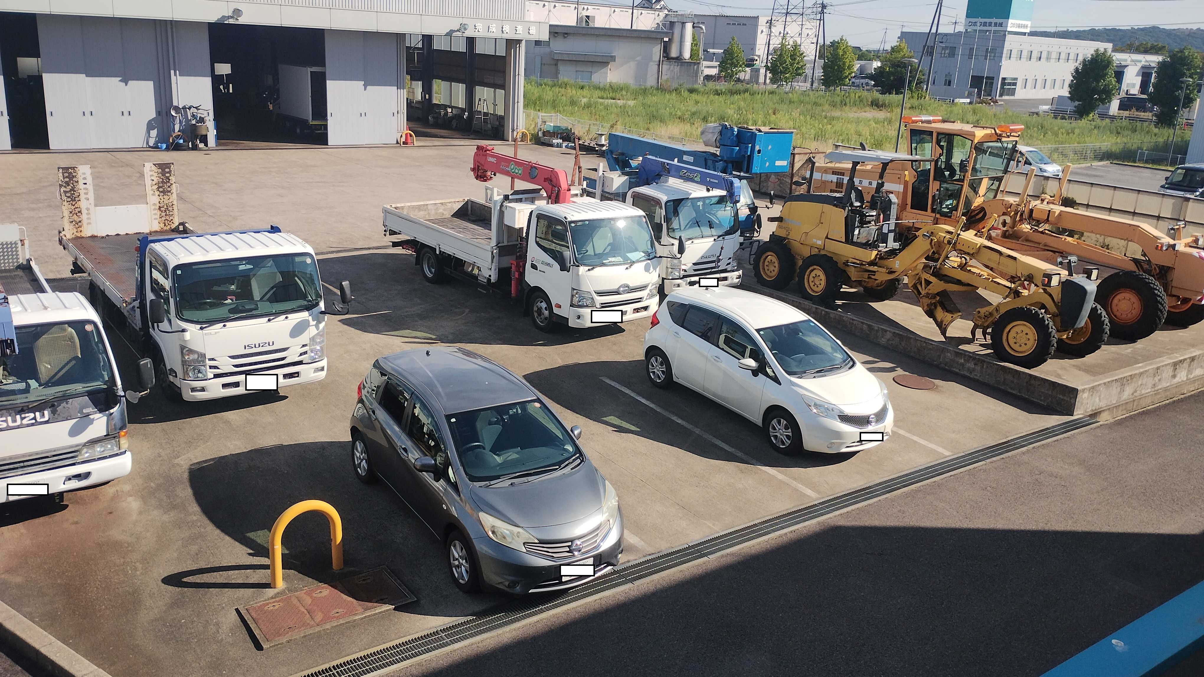 0-８月のある日の大友自動車