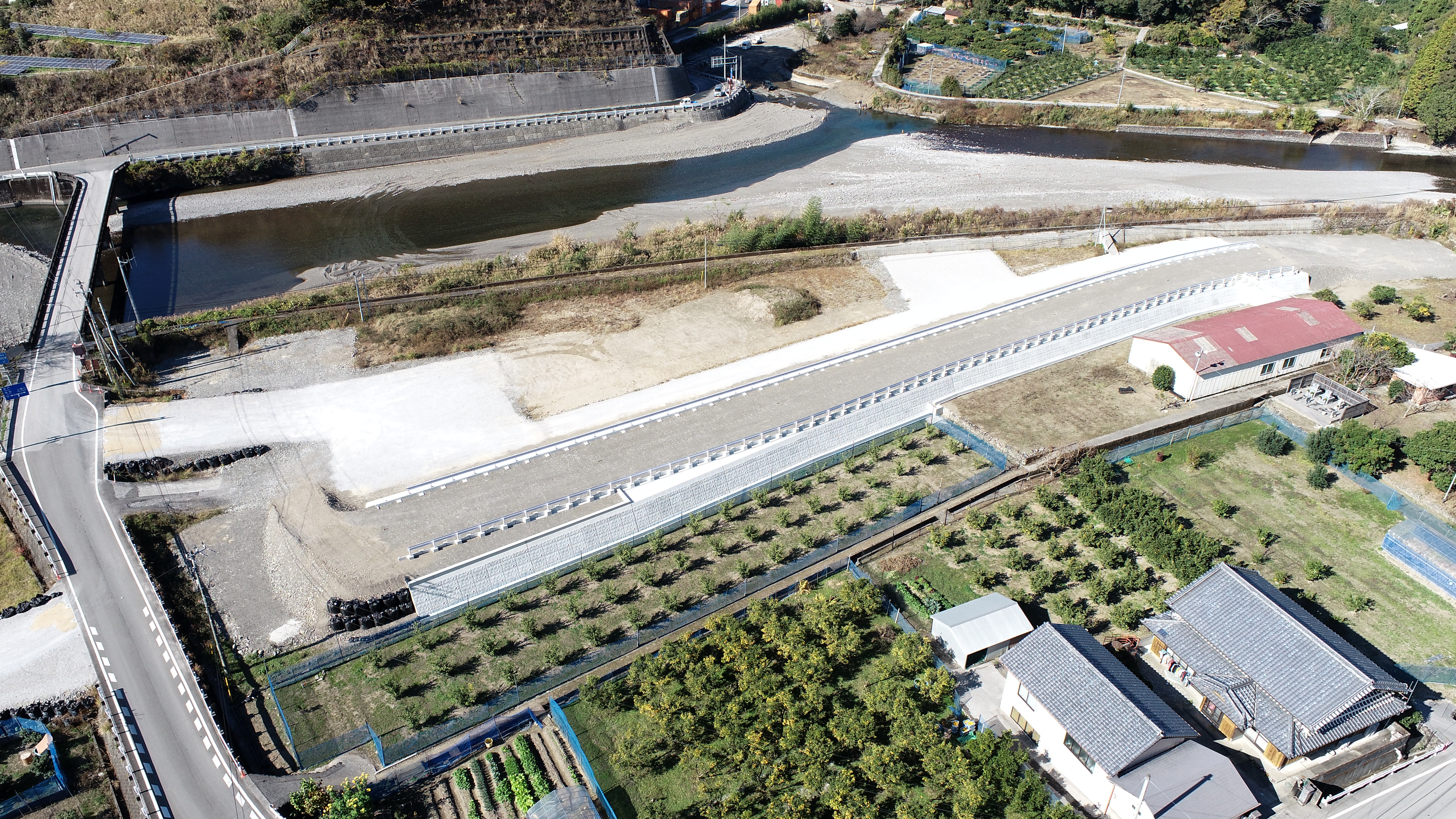 7-大規模第51-2号　安芸川大規模特定工事　(令和6年度 高知県優良建設工事施工者表彰　受賞)
