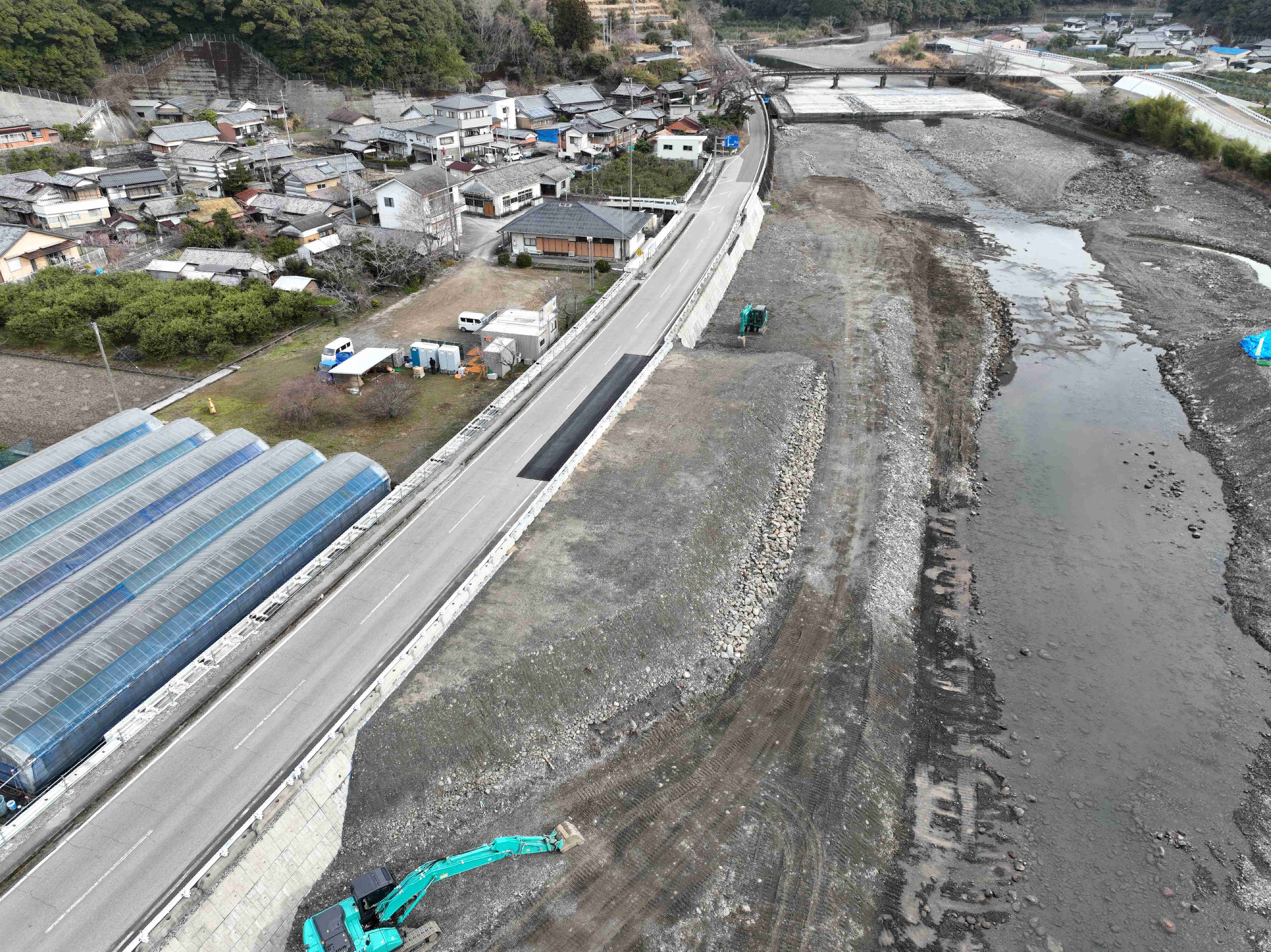 3-大規模第1-5号　安芸川大規模特定河川(栃ノ木橋下部工)工事