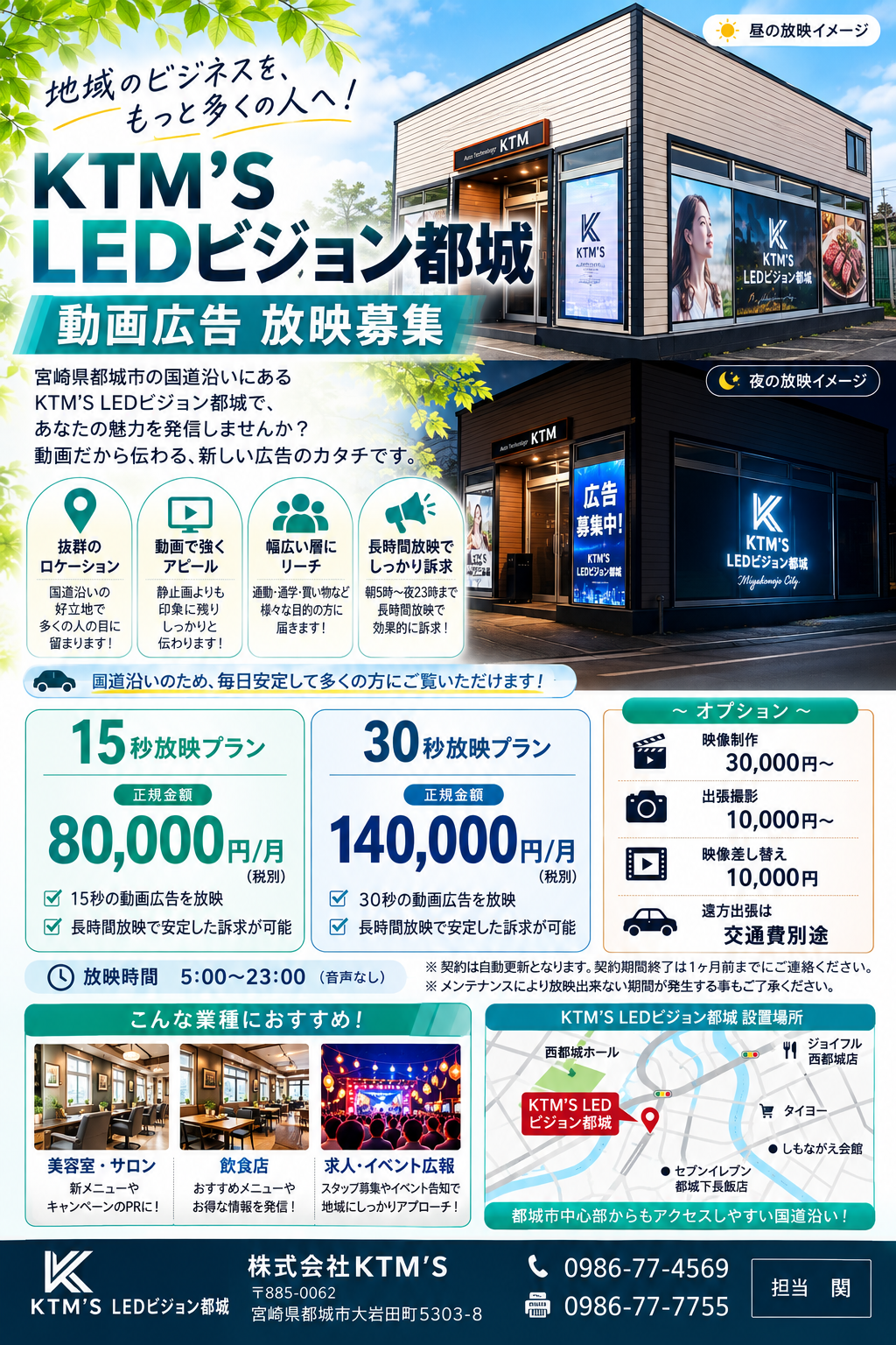 0-KTM'S　LEDビジョン都城