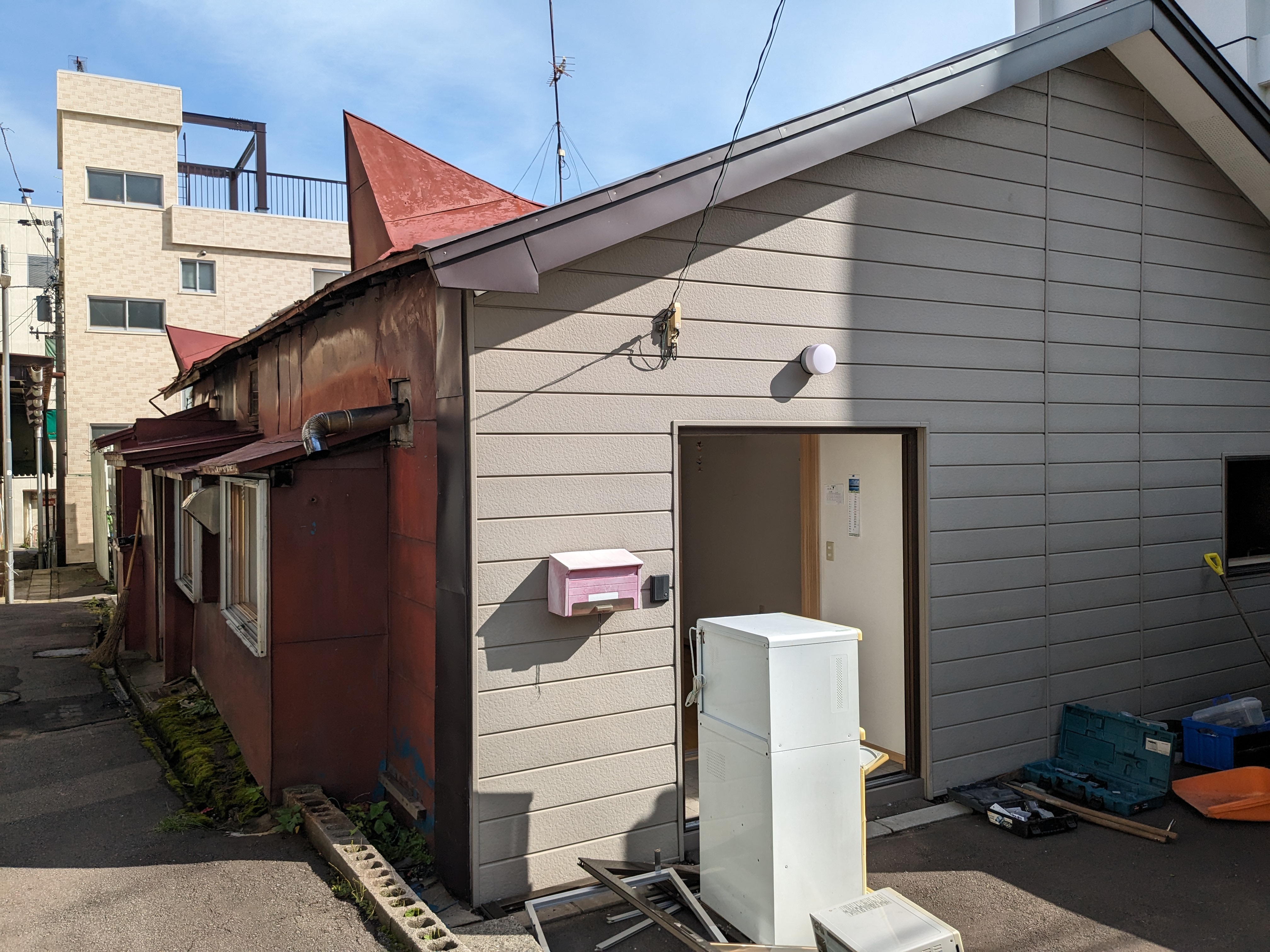小樽市内　解体工事