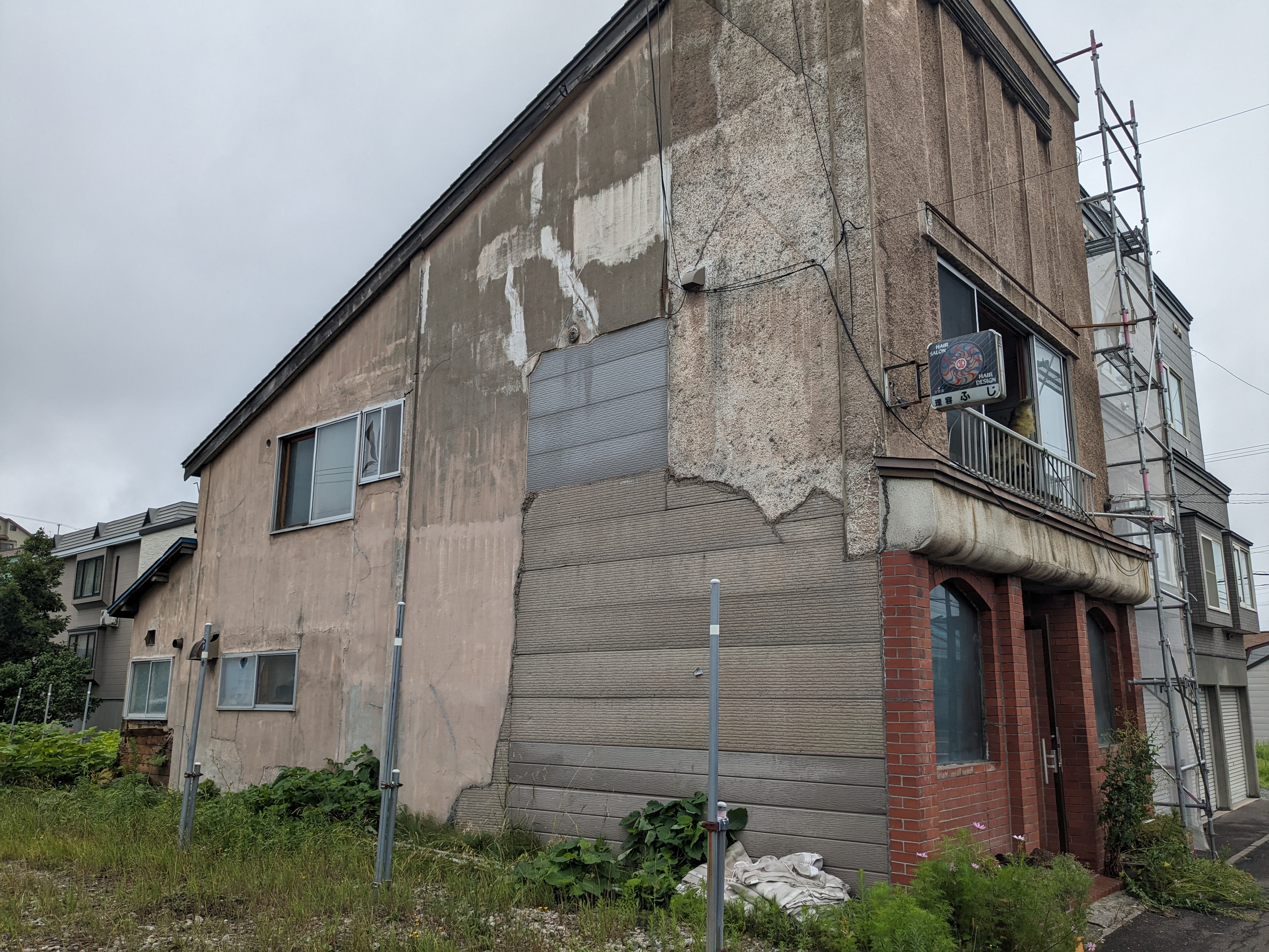 小樽市内　解体工事