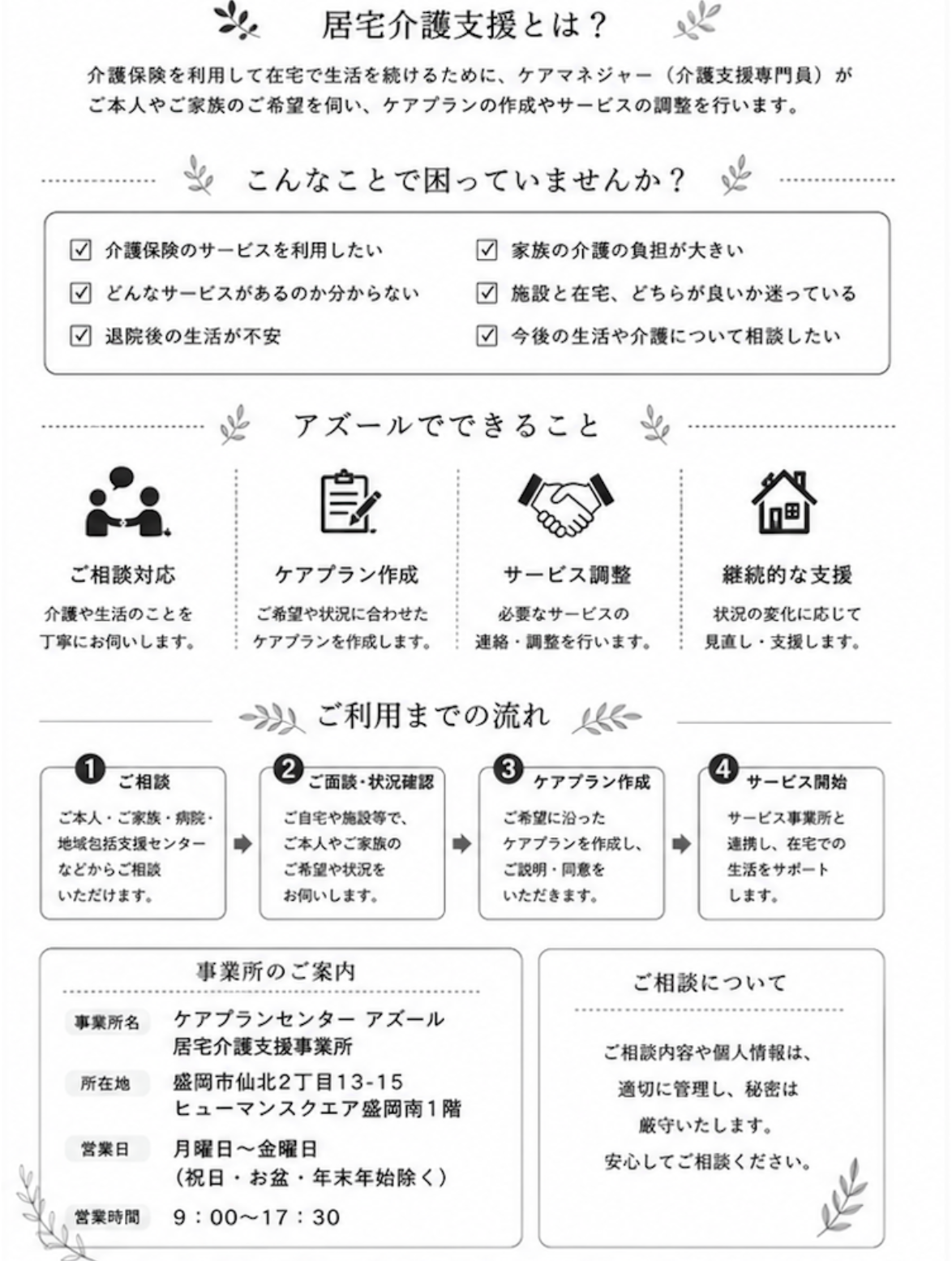 0-居宅介護支援事業所開業