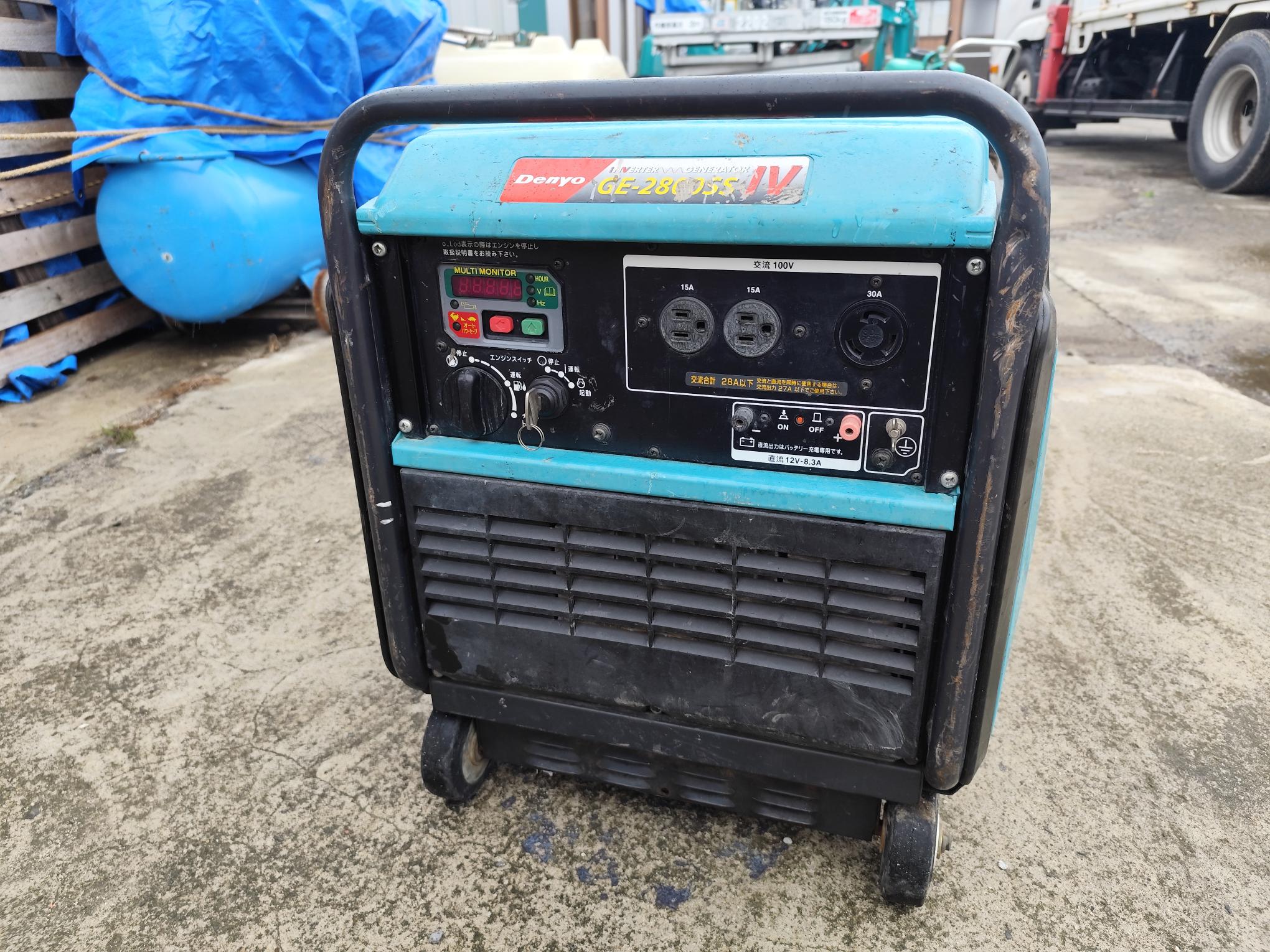 5-インバーター発電機２．８KVA