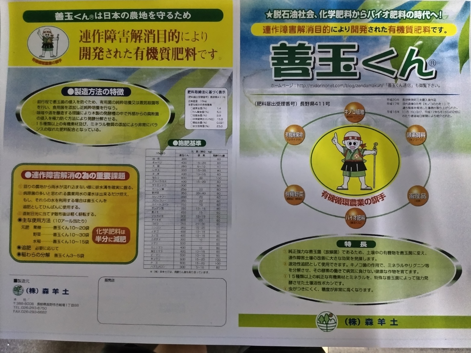 脱石油社会、化学肥料からバイオ肥料の時代へ！