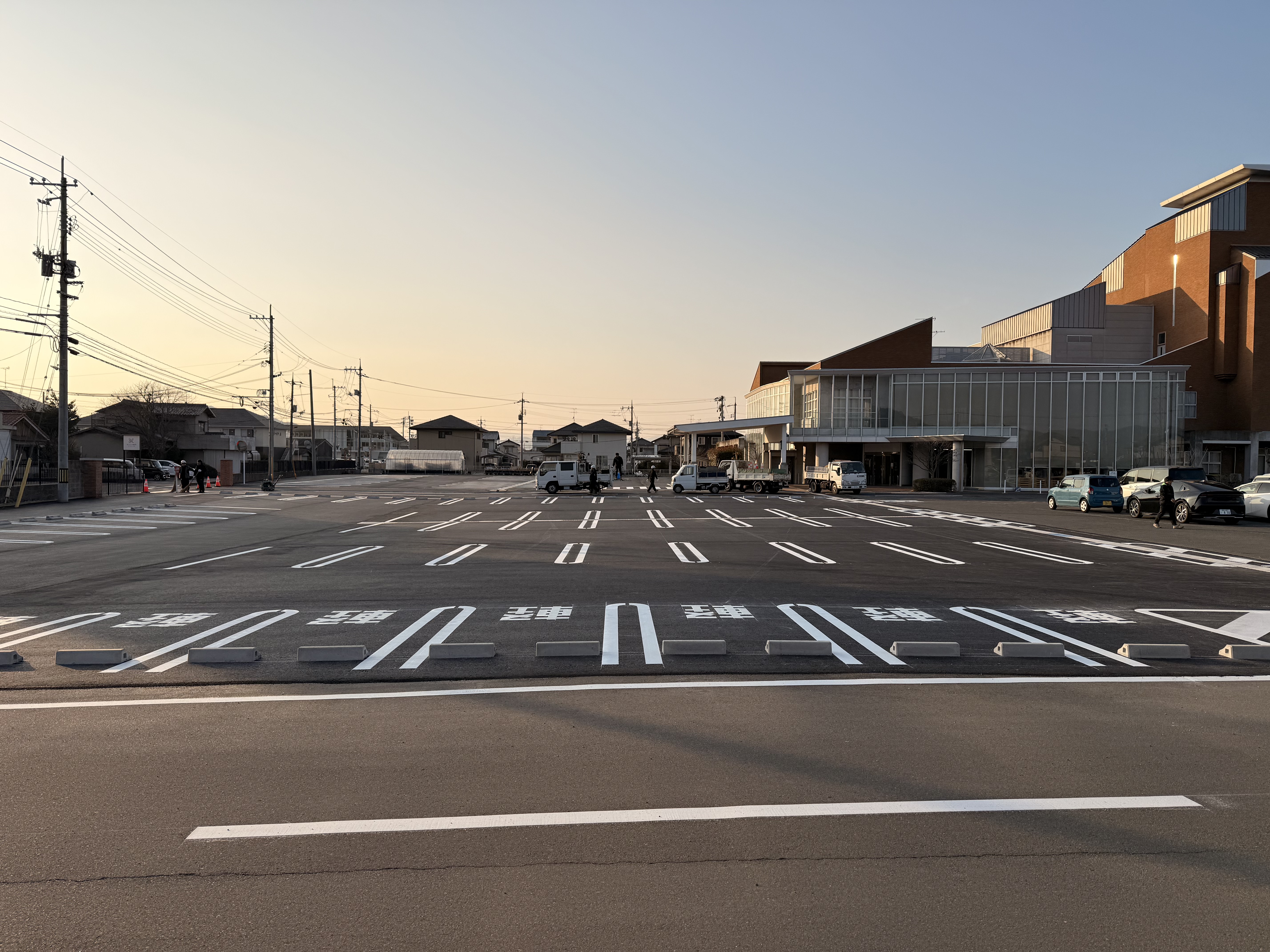 2-ゆめトピア長船　駐車場工事完成