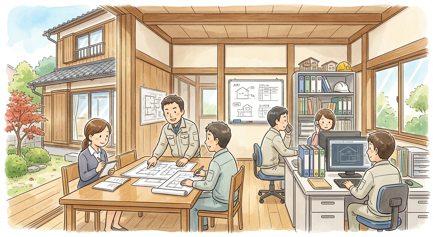 会社の建物