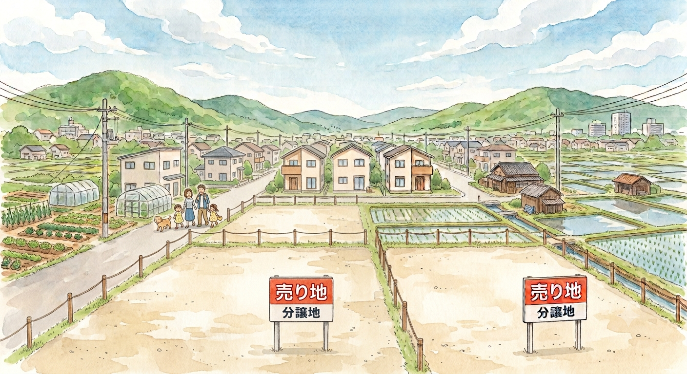 2-③分譲地販売
