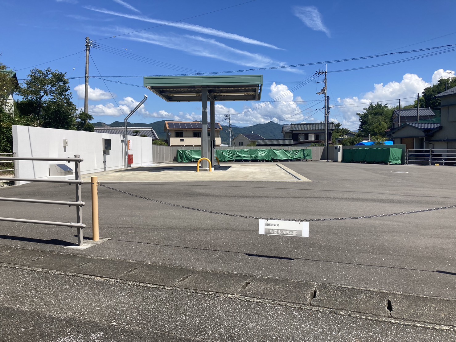 0-香南市自家用給油取扱所新設工事（建築主体）