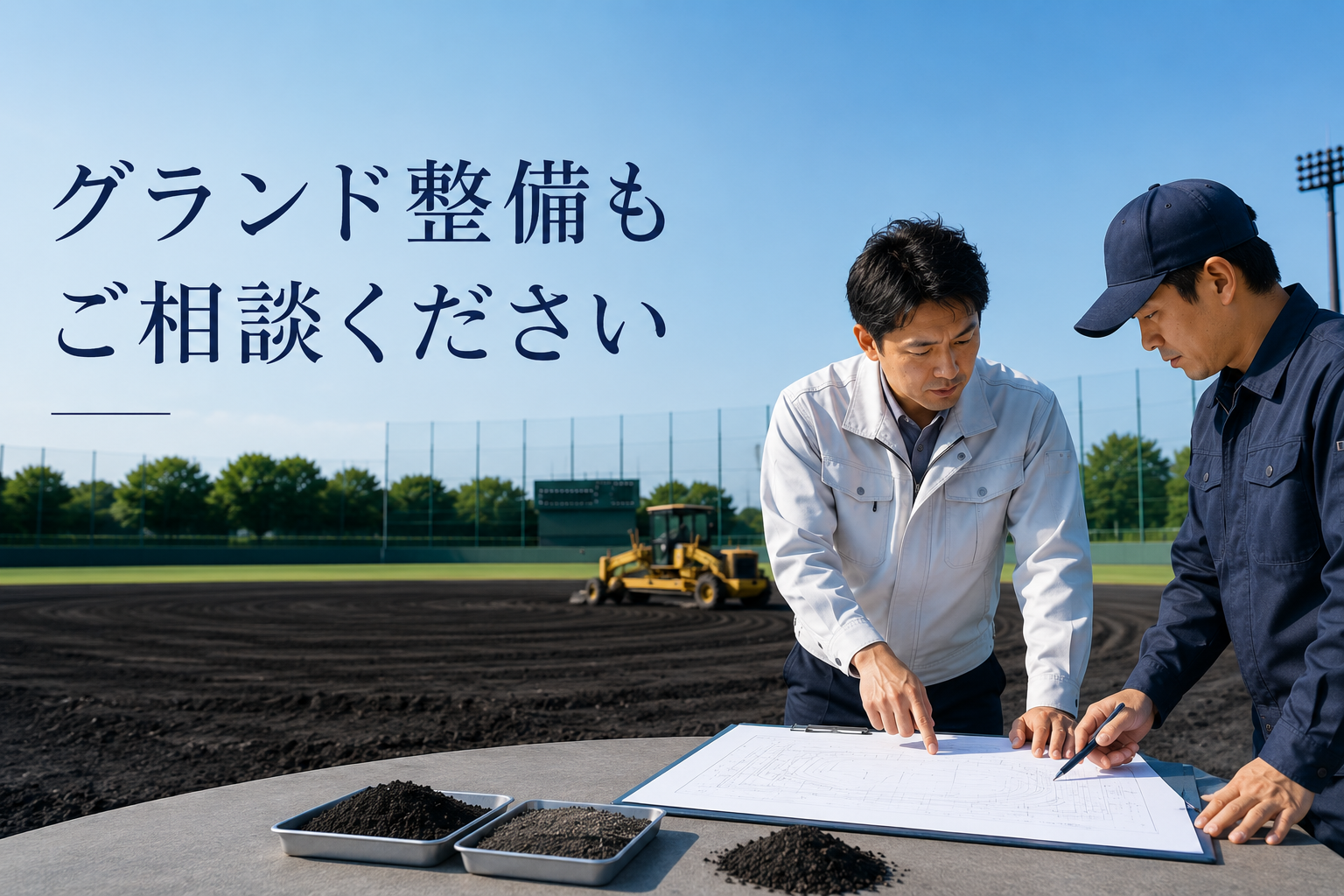 2-グランド整備もご相談ください