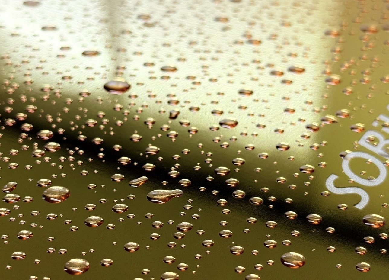 0-芸術的な水滴プリント／Artistic Water Droplet Print