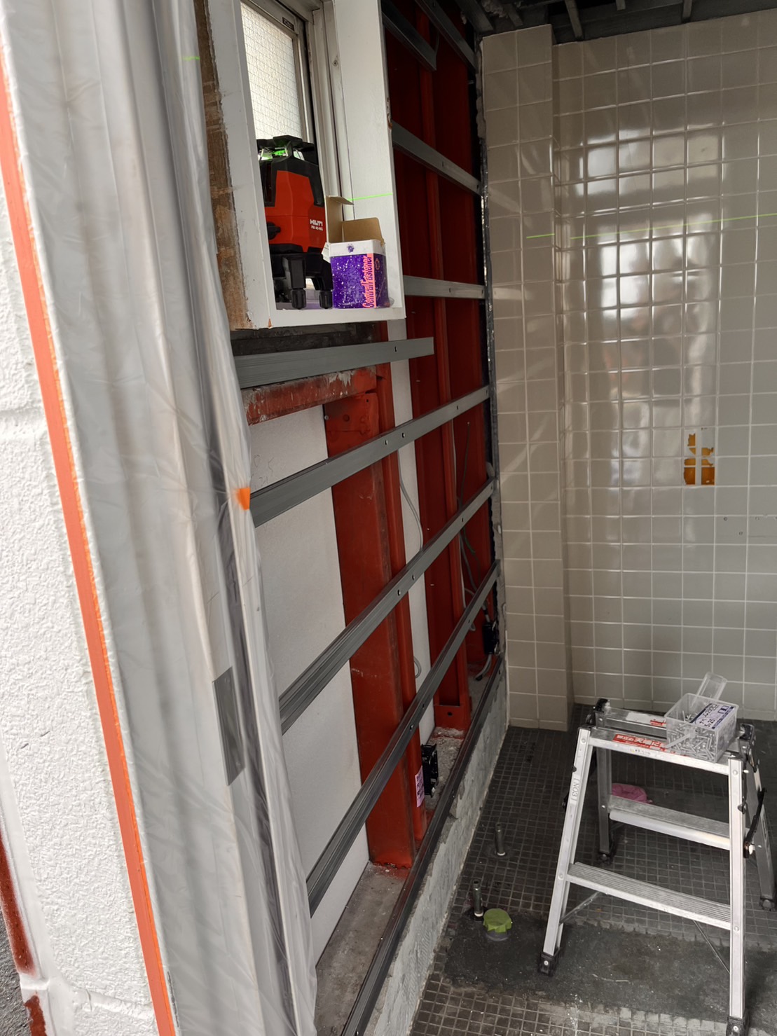 【復旧】トイレ内装工事及びシール処理