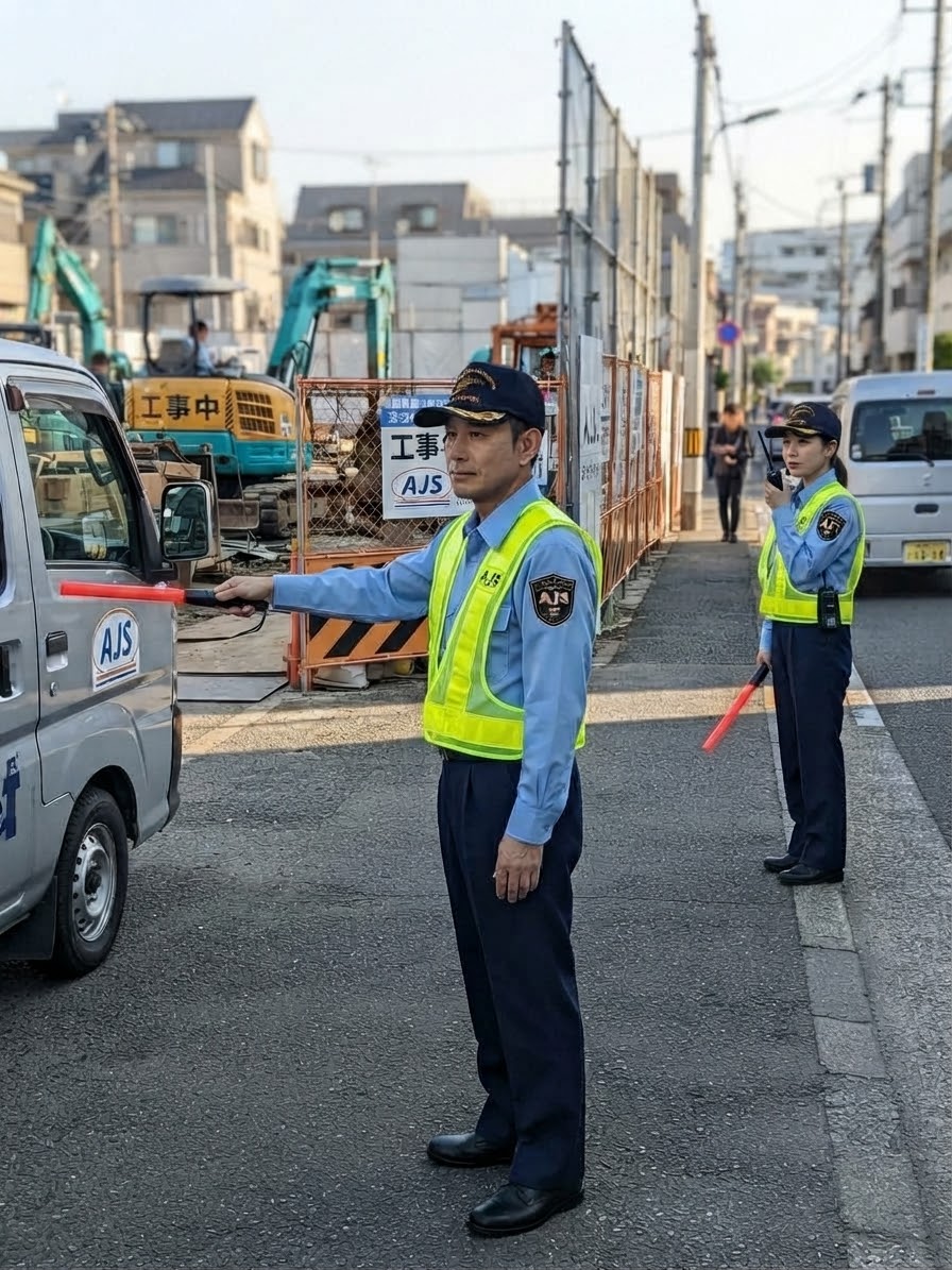 2-🦺 工事現場警備 ― 安全を支える確かな技術と人の力