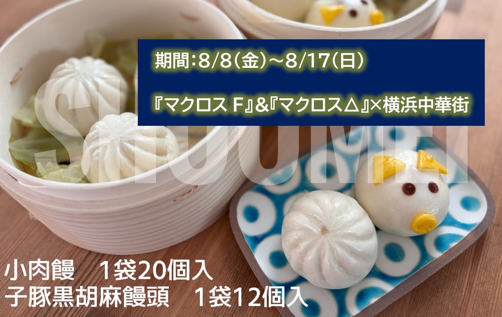 6-『マクロスF』＆『マクロス△』×横浜中華街　8月17日まで！