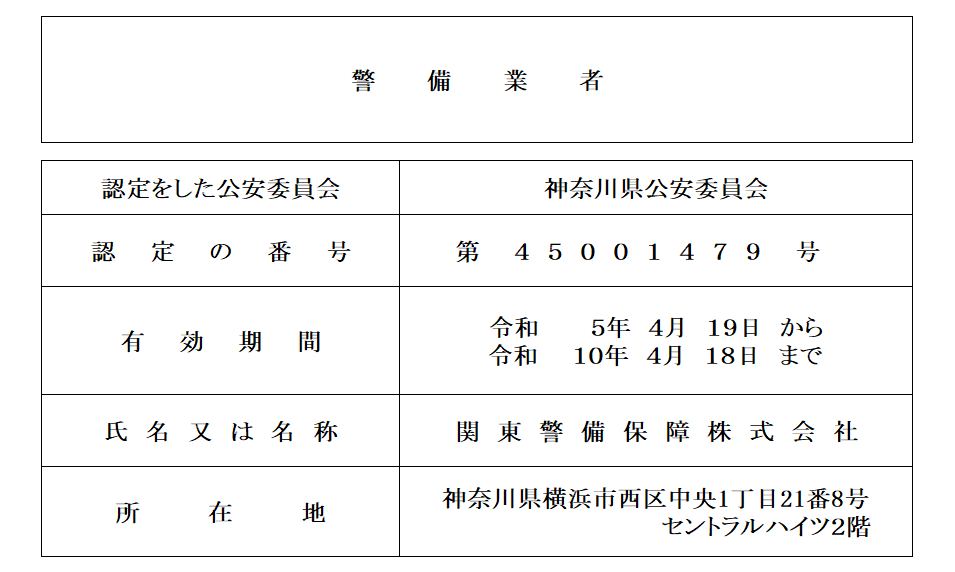 2-警備業標識はこちらからご確認ください