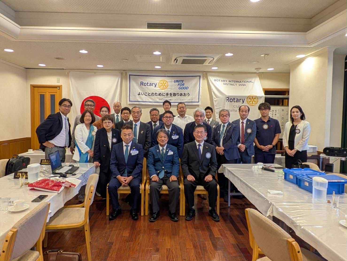 横浜・川崎地区ロータリークラブの地区副幹事として横浜瀬谷ロータリークラブ様へ公式訪問致しました。