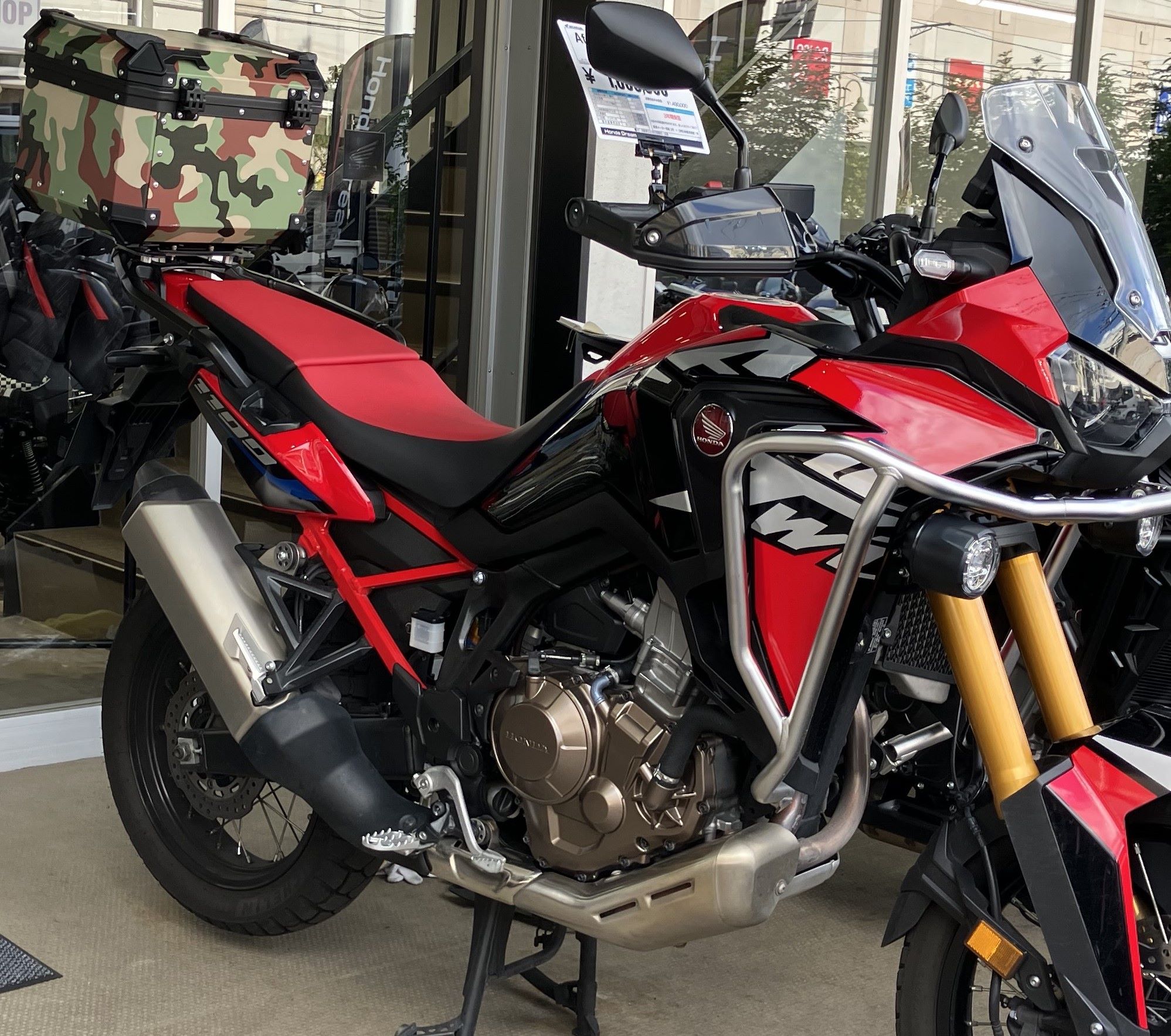 HONDA CRF1100L/XL750 マウントアダプター（2021-2024）