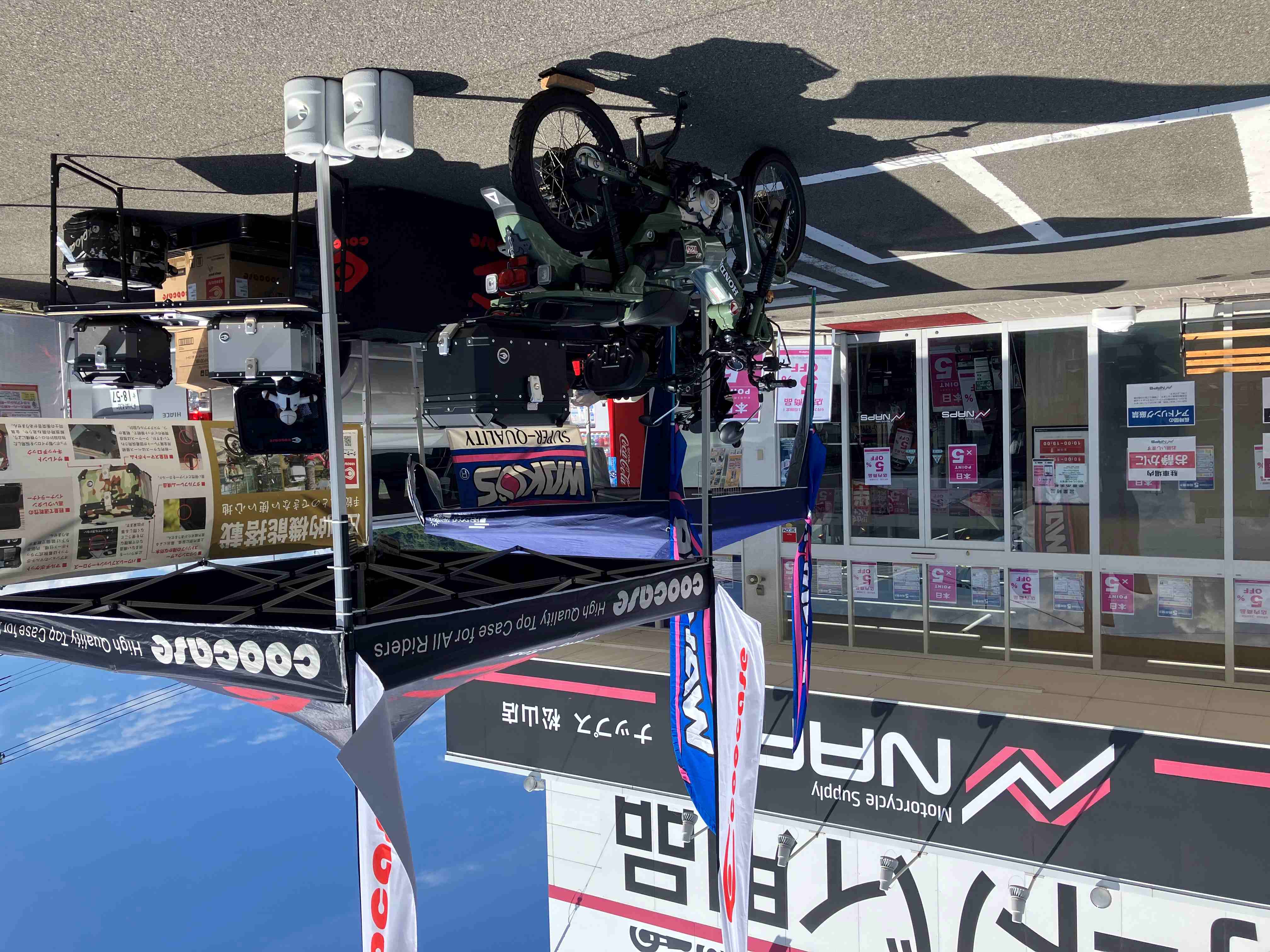 ナップス松山店５周年祭出展いたしました！