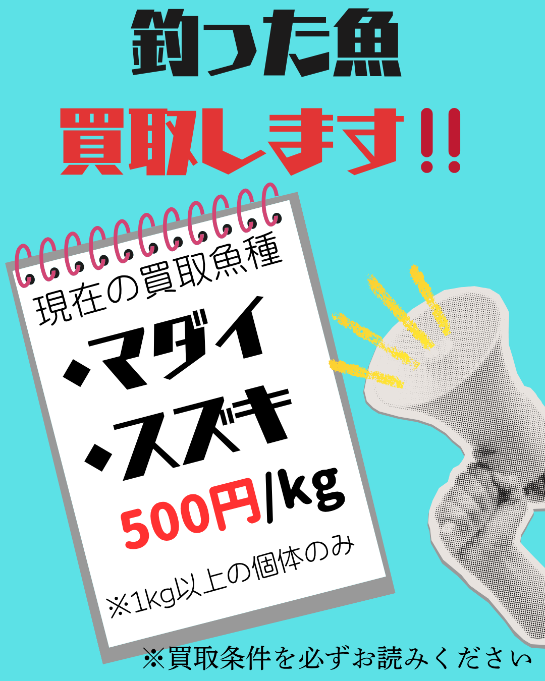 0-釣魚の買い取りをはじめました。