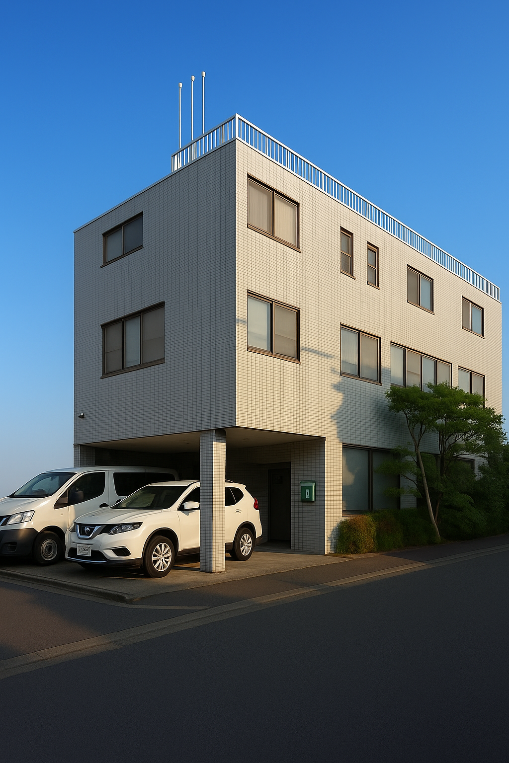 会社の建物