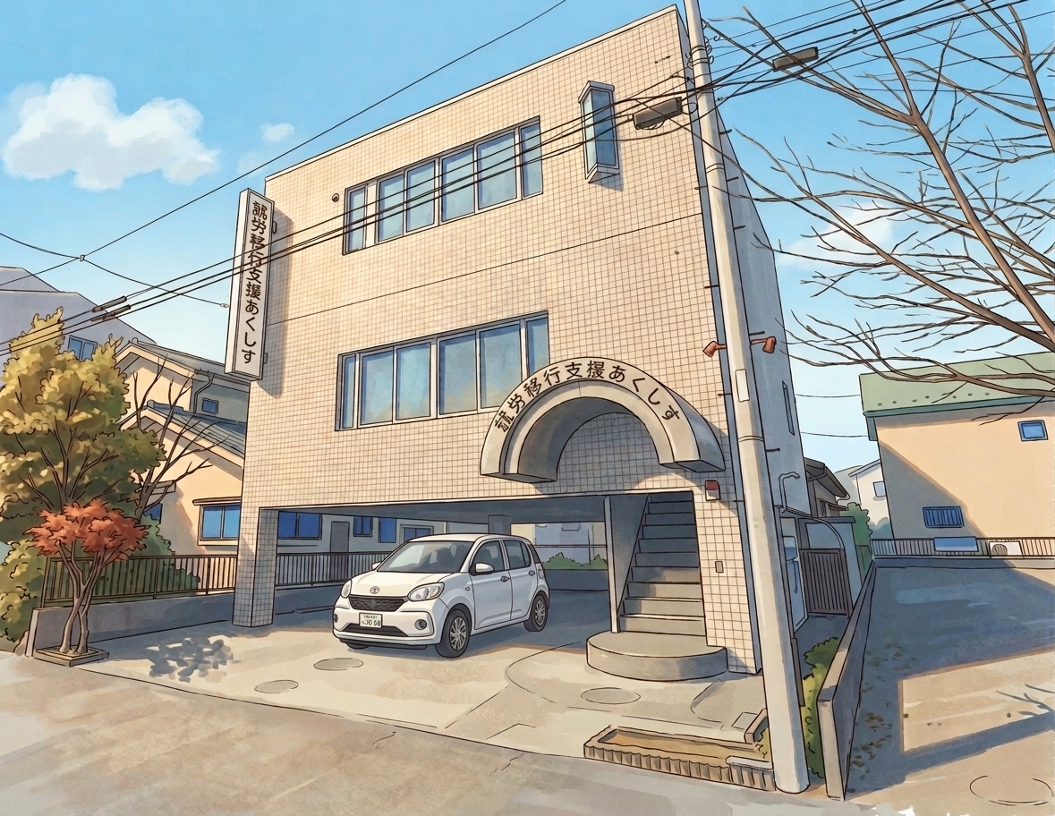 会社の建物