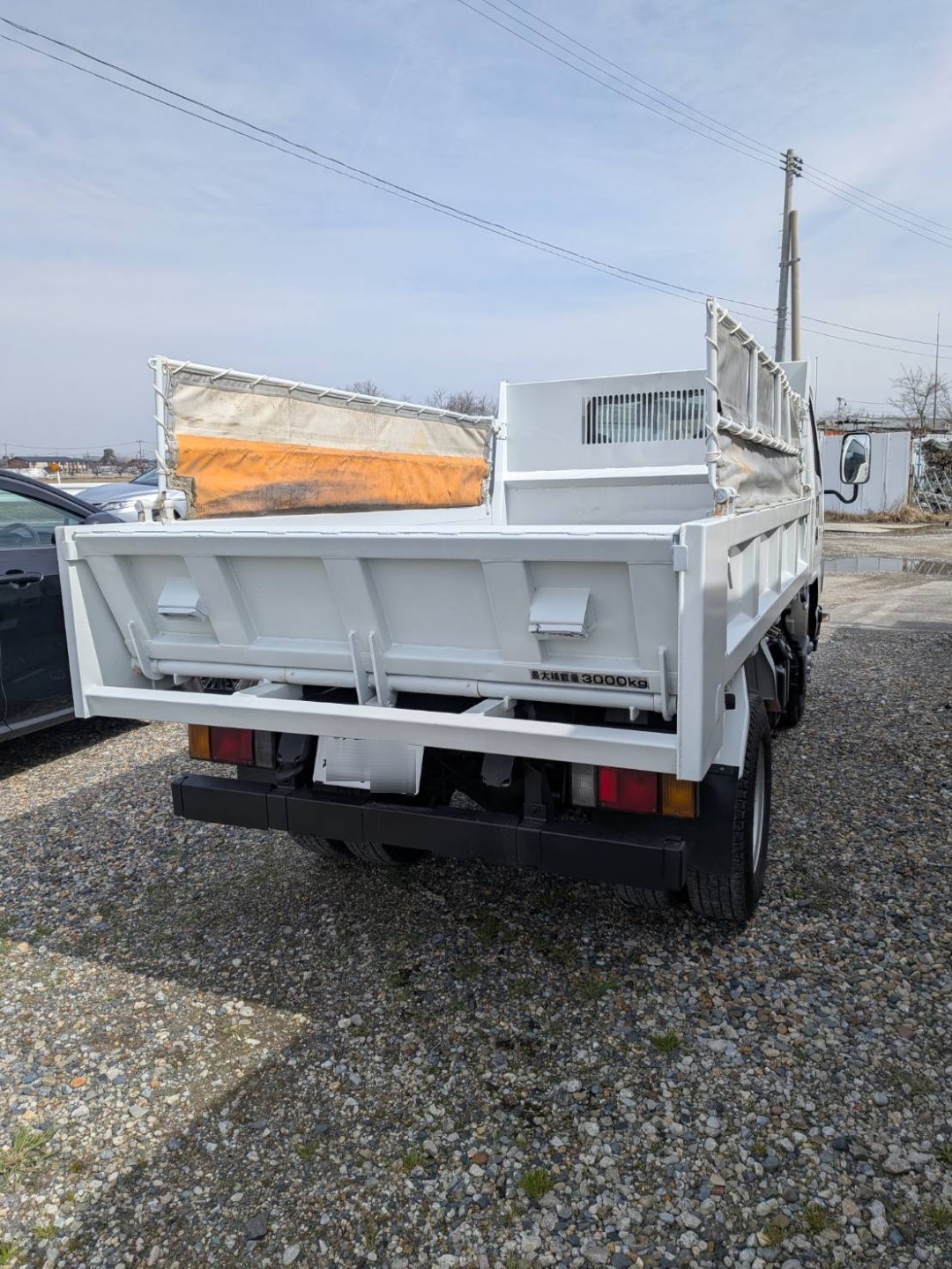 6-レンタカー🚗3TダンプLゲート入荷しました✨