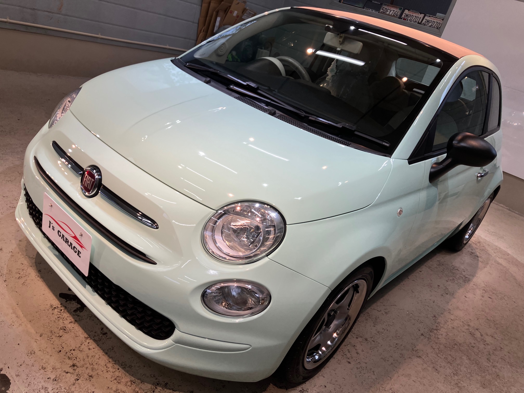 🚗フィアット・500Ｃ：ボディクレンジング🚗
