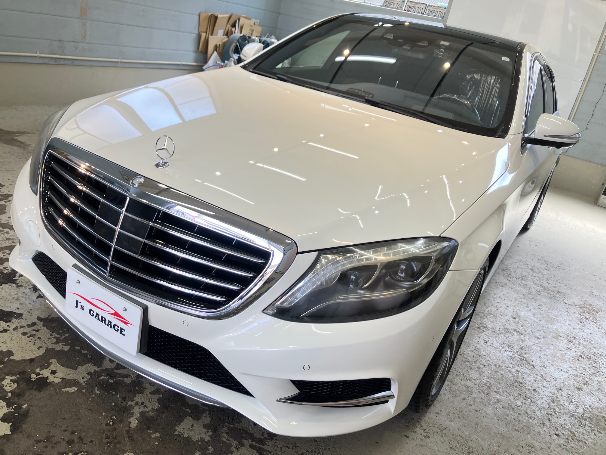 3-🚗メルセデスベンツ・S400：iguazGコーティングメンテナンス🚗
