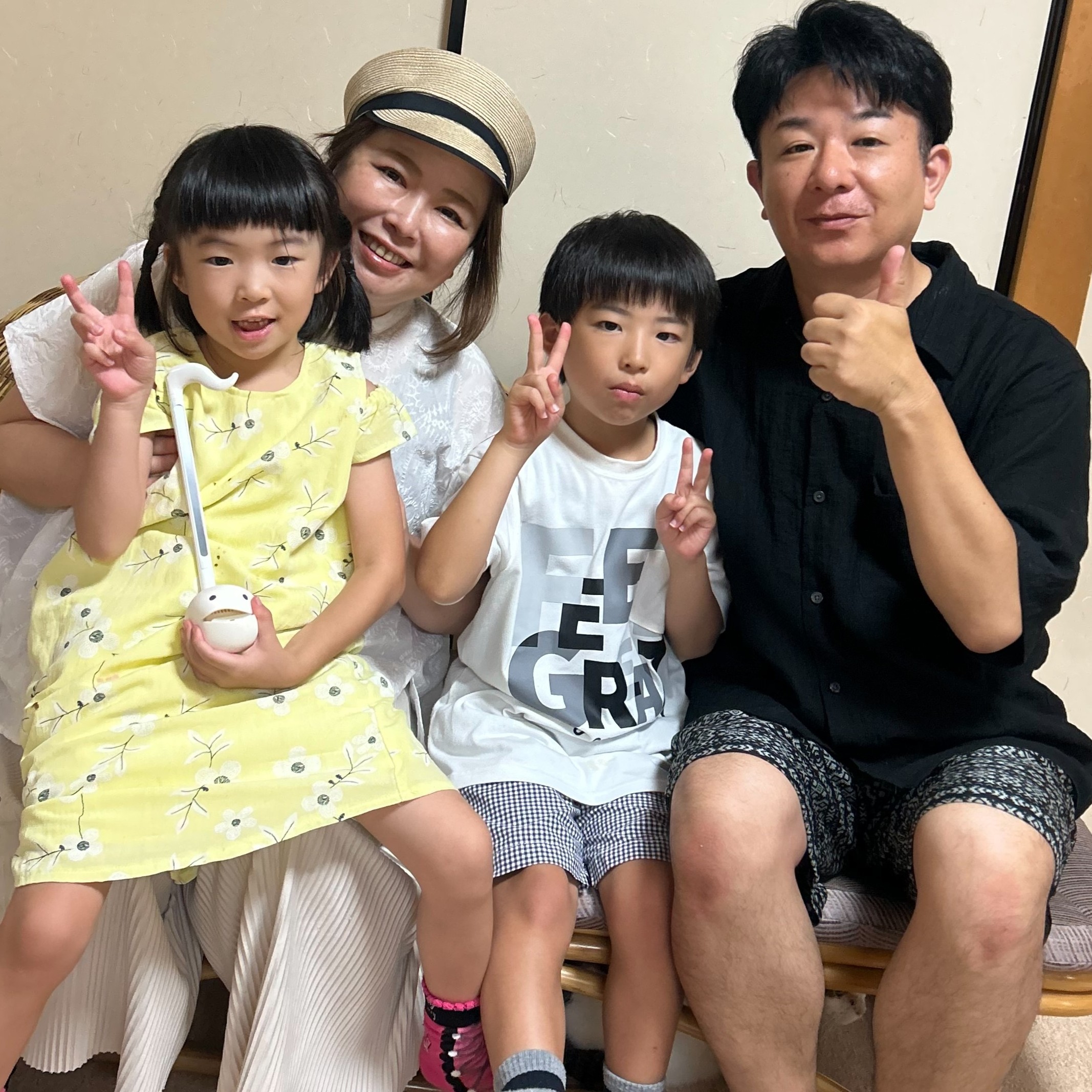 お笑い心理カウンセラー あゆあわヒロアキさん ご一家が来訪
