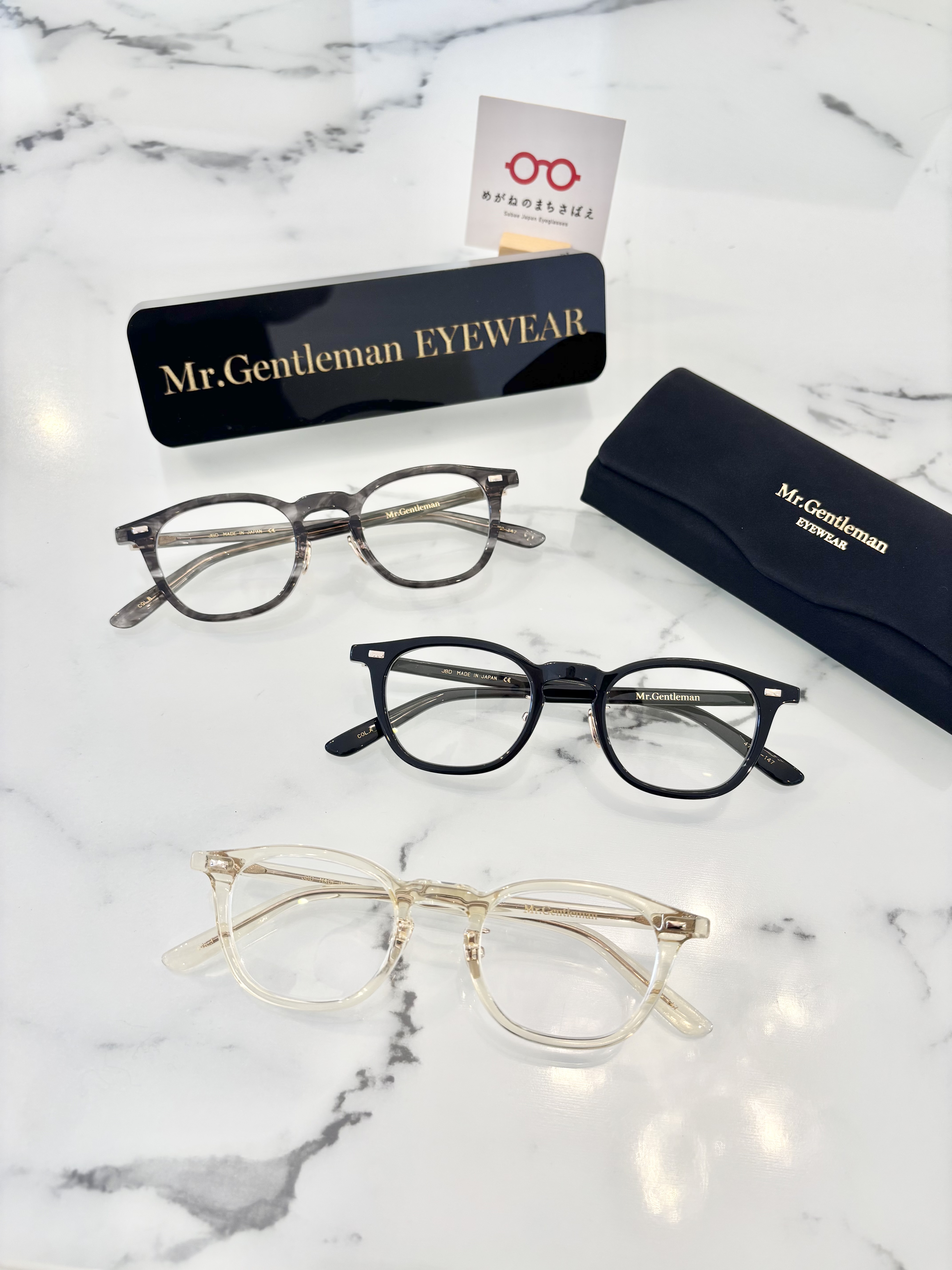 8-Mr.Gentleman EYEWEAR 入荷しました❣️