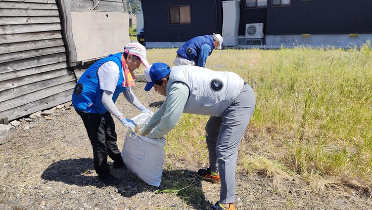 3-草刈り作業実施