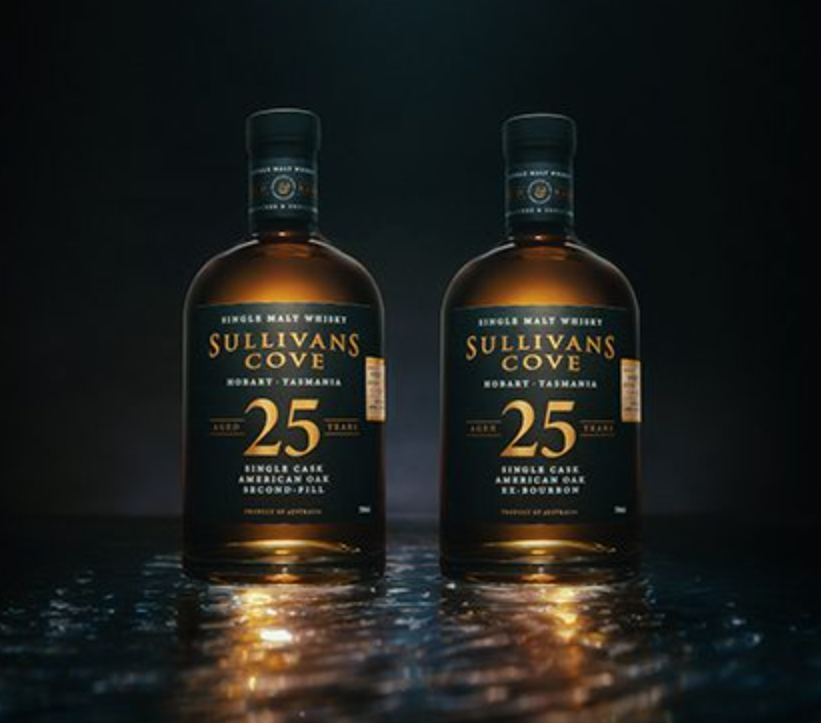 Sullivans Cove、オーストラリア最古の25年熟成シングルモルト2種を