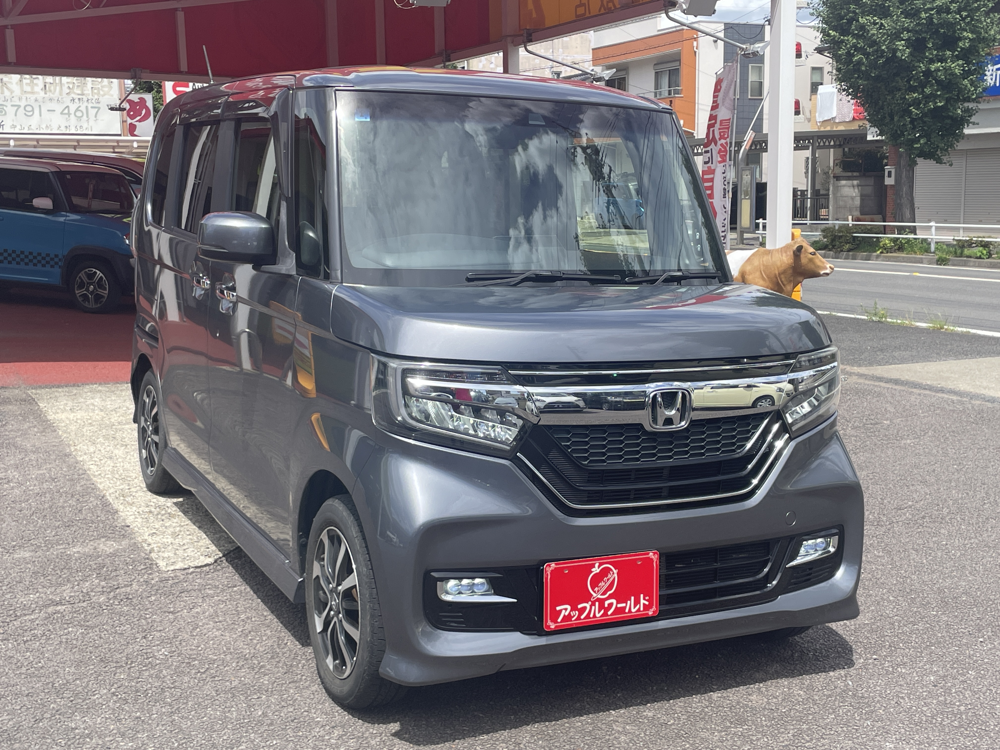 N-BOXカスタム買取入庫です☺