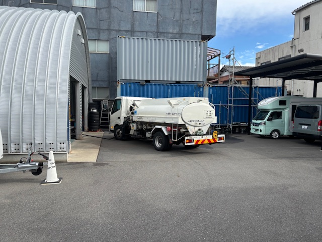 2-キャッスルOILタンク補充