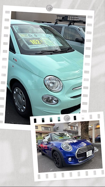ＦＩＡＴ５００ ＆ ＭＩＮＩ　入荷!!