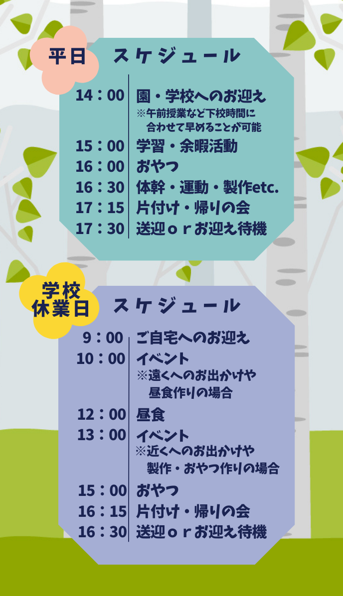 0-1日の流れ