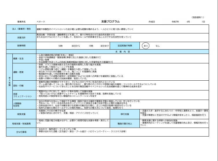6-支援プログラムの公表